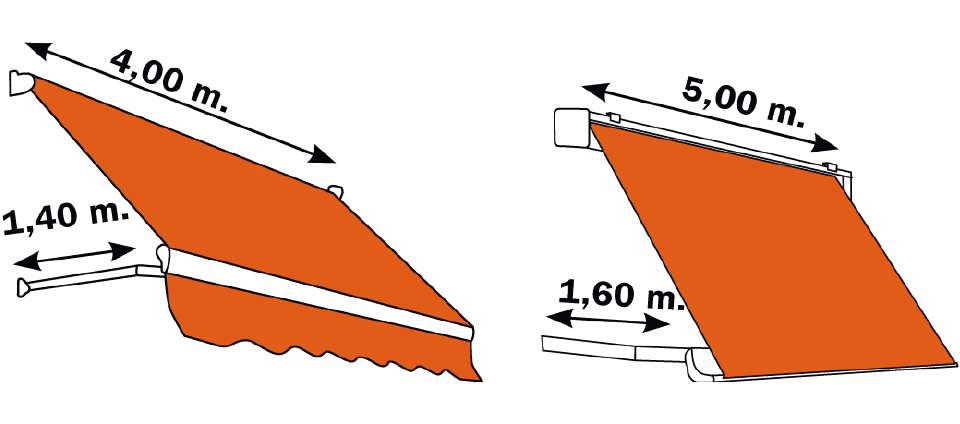 Dimensions Punt Recte
